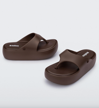 Load image into Gallery viewer, Melissa Free Platform Thong - Bronze