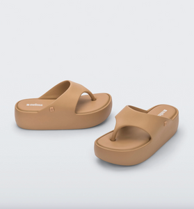 Melissa Free Platfrom - Dark Beige