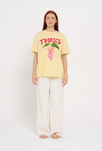 Maku The Label Tropics Oversize Tee