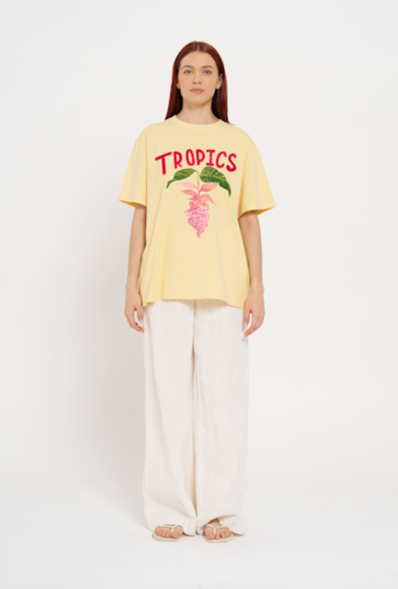 Maku The Label Tropics Oversize Tee
