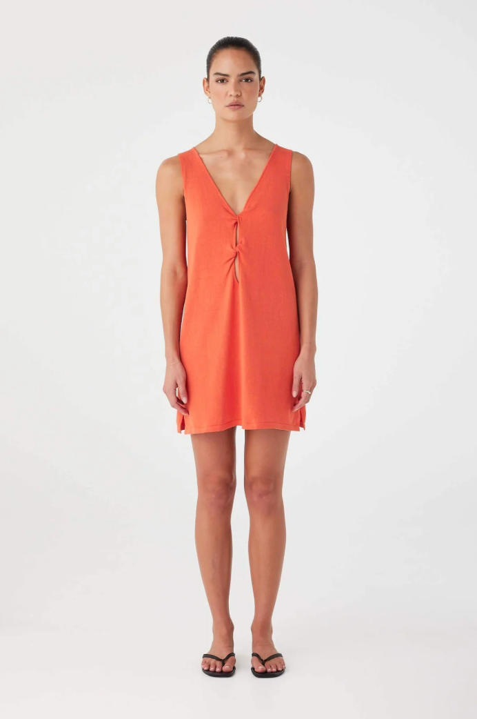 Arcaa Paloma Mini Dress - Mandarin