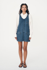 Rowie Franka Denim Mini Dress
