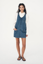 Load image into Gallery viewer, Rowie Franka Denim Mini Dress