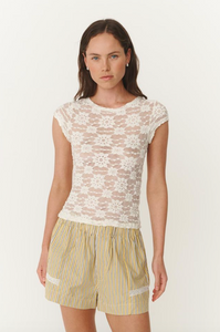 Rowie Rocco Lace Boxer Shorts