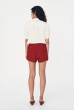 Load image into Gallery viewer, Rowie Simone Linen Shorts - Siren Red