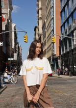 Load image into Gallery viewer, Maku Banana Bra Tee Boxy Crop