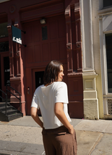 Load image into Gallery viewer, Maku Banana Bra Tee Boxy Crop