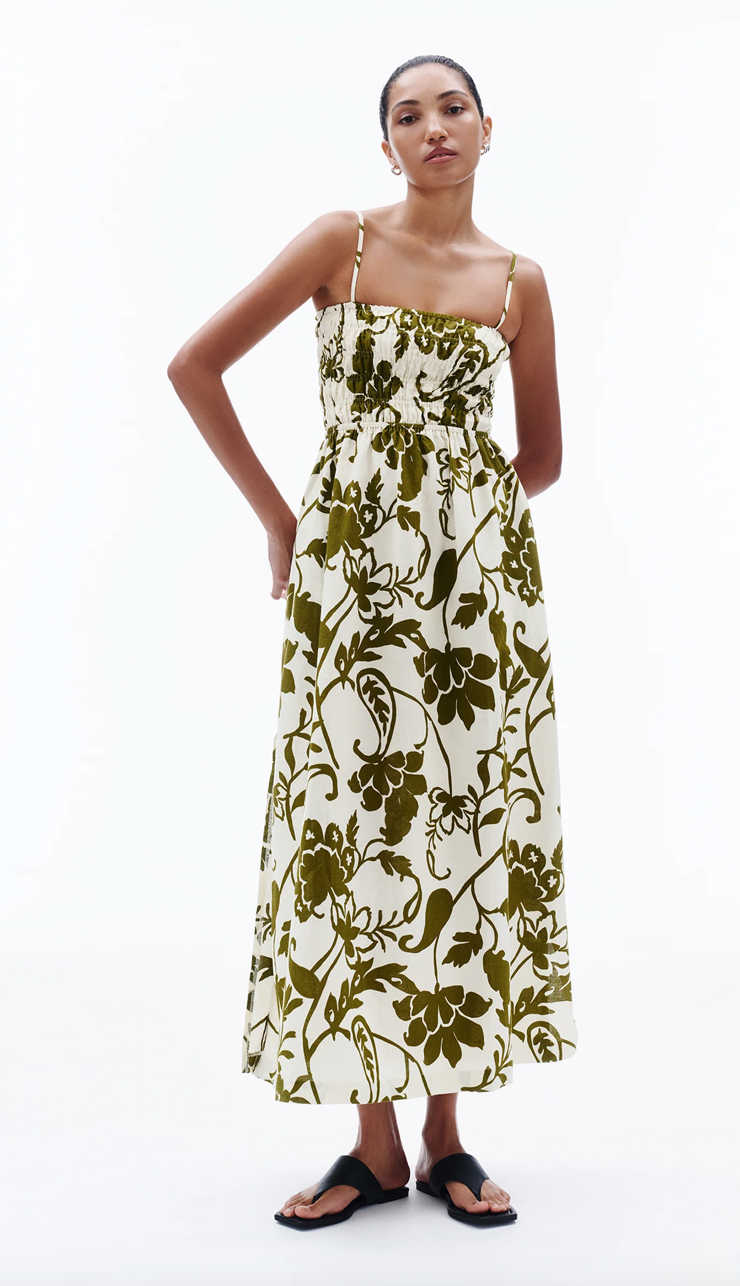 Nude Lucy Dahlia Maxi Dress