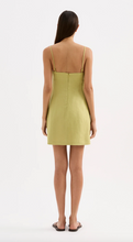 Load image into Gallery viewer, Nude Lucy Carmela Linen Mini Dress - Kiwi
