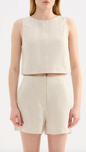 Load image into Gallery viewer, Nude Lucy Marli Linen Top - Natural