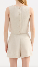 Load image into Gallery viewer, Nude Lucy Marli Linen Top - Natural