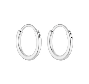Porter 90’s Hoops Silver - 20mm
