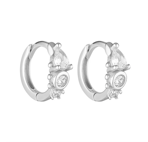 Porter Heirloom Huggies - Silver