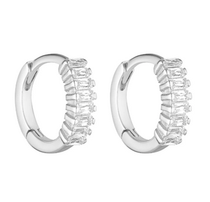 Porter Gemini Huggies - Silver