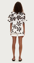 Load image into Gallery viewer, Zulu &amp; Zephyr Cotton Shirt - Chocolate Flower