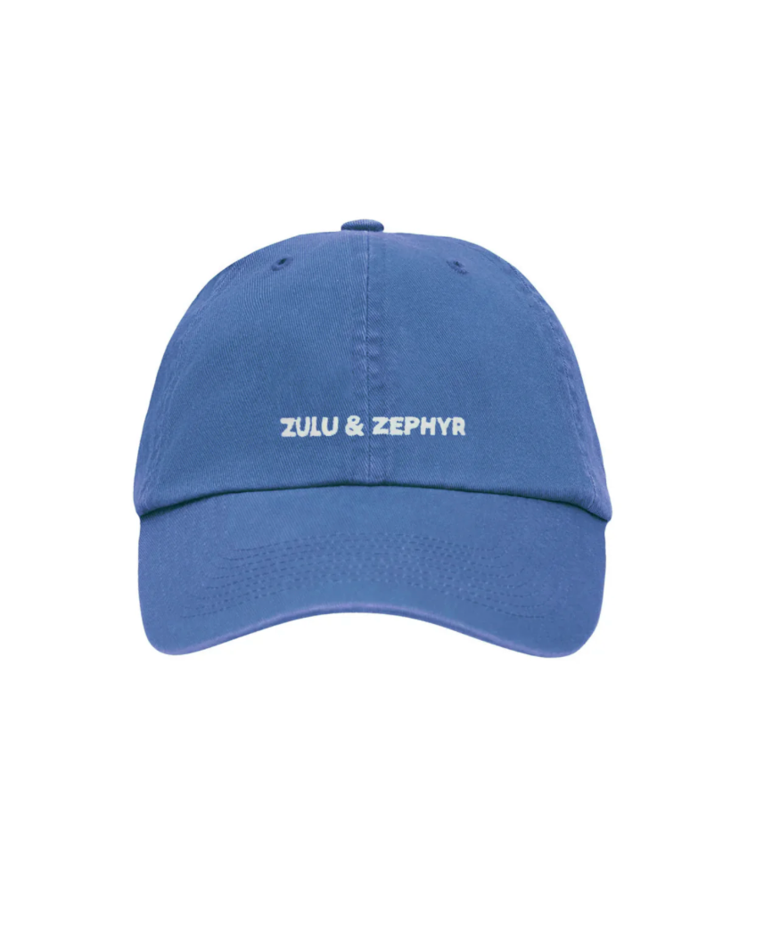 Zulu & Zephyr Canvas Cap - Denim Blue