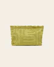Load image into Gallery viewer, Soleil Soleil Towelling Pouch - Aloe
