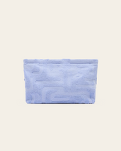 Load image into Gallery viewer, Soleil Soleil Towelling Pouch - Cornflower
