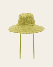 Load image into Gallery viewer, Soleil Soleil Towelling Sun Hat - Aloe