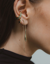 Load image into Gallery viewer, F+H Mini Wonky Huggies - Gold