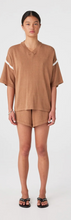 Load image into Gallery viewer, Arcaa Pippa Drawcord Short - Pecan &amp; Cream