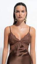 Load image into Gallery viewer, Ginia Isabelle Slip - Cacao