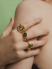 Load image into Gallery viewer, F+H Hardcore Hammered Ring