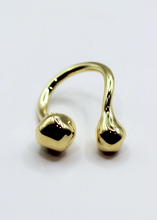 Load image into Gallery viewer, F+H Hardcore Hammered Ring