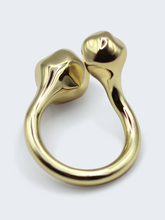 Load image into Gallery viewer, F+H Hardcore Hammered Ring