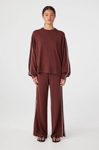 Load image into Gallery viewer, Arcaa Pippa Long Sleeve Tee - Raisin &amp; Cream
