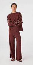 Load image into Gallery viewer, Arcaa Pippa Long Sleeve Tee - Raisin &amp; Cream