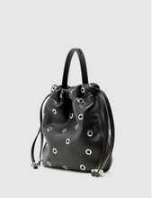 Load image into Gallery viewer, Brie Leon Halle Eyelet Crossbody Bag - Black