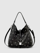 Load image into Gallery viewer, Brie Leon Josie Eyelet Bucket Bag