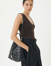 Load image into Gallery viewer, Brie Leon Josie Eyelet Bucket Bag