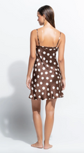 Load image into Gallery viewer, Ginia Silk Chemise - Polka Dot