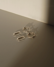 Load image into Gallery viewer, Kirstin Ash Wave Hoops - Silver