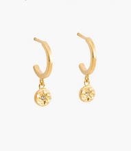 Load image into Gallery viewer, Kirstin Ash Star Coin Hoops