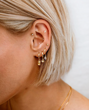 Load image into Gallery viewer, Kirstin Ash Star Coin Hoops