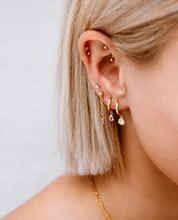 Load image into Gallery viewer, Kirstin Ash Star Coin Hoops