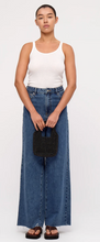 Load image into Gallery viewer, Zulu &amp; Zephyr Small Beaded Bucket Bag - Black