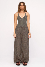 Load image into Gallery viewer, Zulu &amp; Zephyr Black Spot Cotton Silk Pant