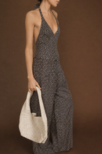 Load image into Gallery viewer, Zulu &amp; Zephyr Black Spot Halter One Piece