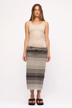 Load image into Gallery viewer, Zulu &amp; Zephyr Ombré Stripe Skirt/ Dress