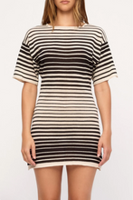 Load image into Gallery viewer, Zulu &amp; Zephyr Ombré Stripe Mini Dress