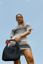 Load image into Gallery viewer, Zulu &amp; Zephyr Ombré Stripe Mini Dress