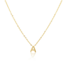 Load image into Gallery viewer, By Barny Petite Initial Necklace - Gold