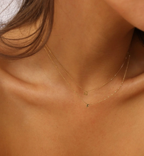 Load image into Gallery viewer, By Barny Petite Initial Necklace - Gold