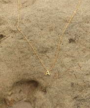 Load image into Gallery viewer, By Barny Petite Initial Necklace - Gold