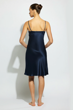 Load image into Gallery viewer, Ginia Silk Nite- Midnight