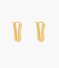 Load image into Gallery viewer, Kirstin Ash Echo Hoops - Gold